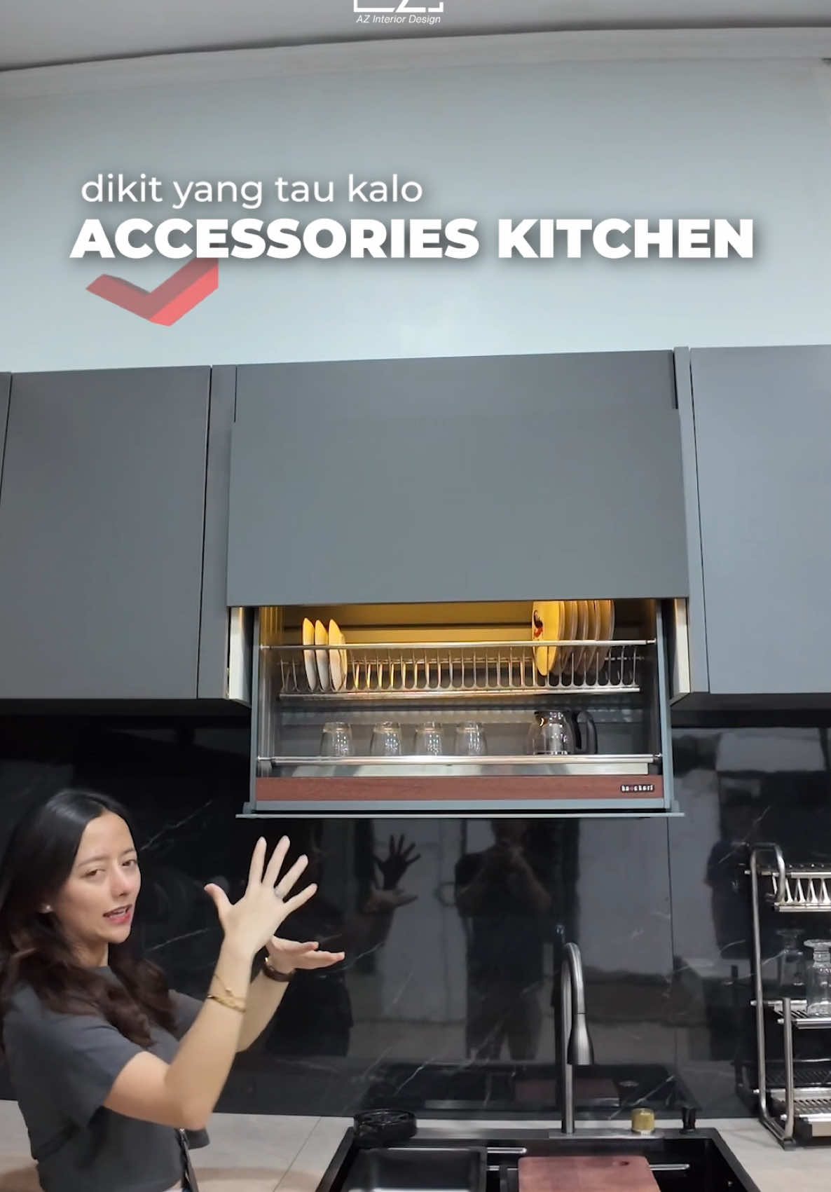 Mau dapur cantik rapi dan estetik? Kamu harus tau ternyata aksesoris kitchenset itu nggak murah loh! 😲 Makin aneh pergerakannya makin futuristik fitur-fiturnya maka udah pasti guys harganya bakal lebih mahal! Tapi apakah worth it? 🤔  Yuk diskusikan perihal aksesoris kitchen-mu dengan tim AZterior, kamu bisa klik kink WhatsApp yang ada di Bio!  #interiorjakarta #desaininteriorjakarta #designinteriorjakarta #interiorcustomizejakarta #custominteriorjakarta #designerinterior #designerinteriorjakarta #jasainteriordesign #jasainterior #jasainteriorjakarta #jasainteriorrumah #interiordapur #interiordapurminimalis #interiorkamar #interiorbsd #interiorgadingserpong #interiortanggerang #interiordepok #interiorinspo #interiorcibubur #interiorapartemenjakarta #desaininteriorrumah #desaininteriorminimalis 