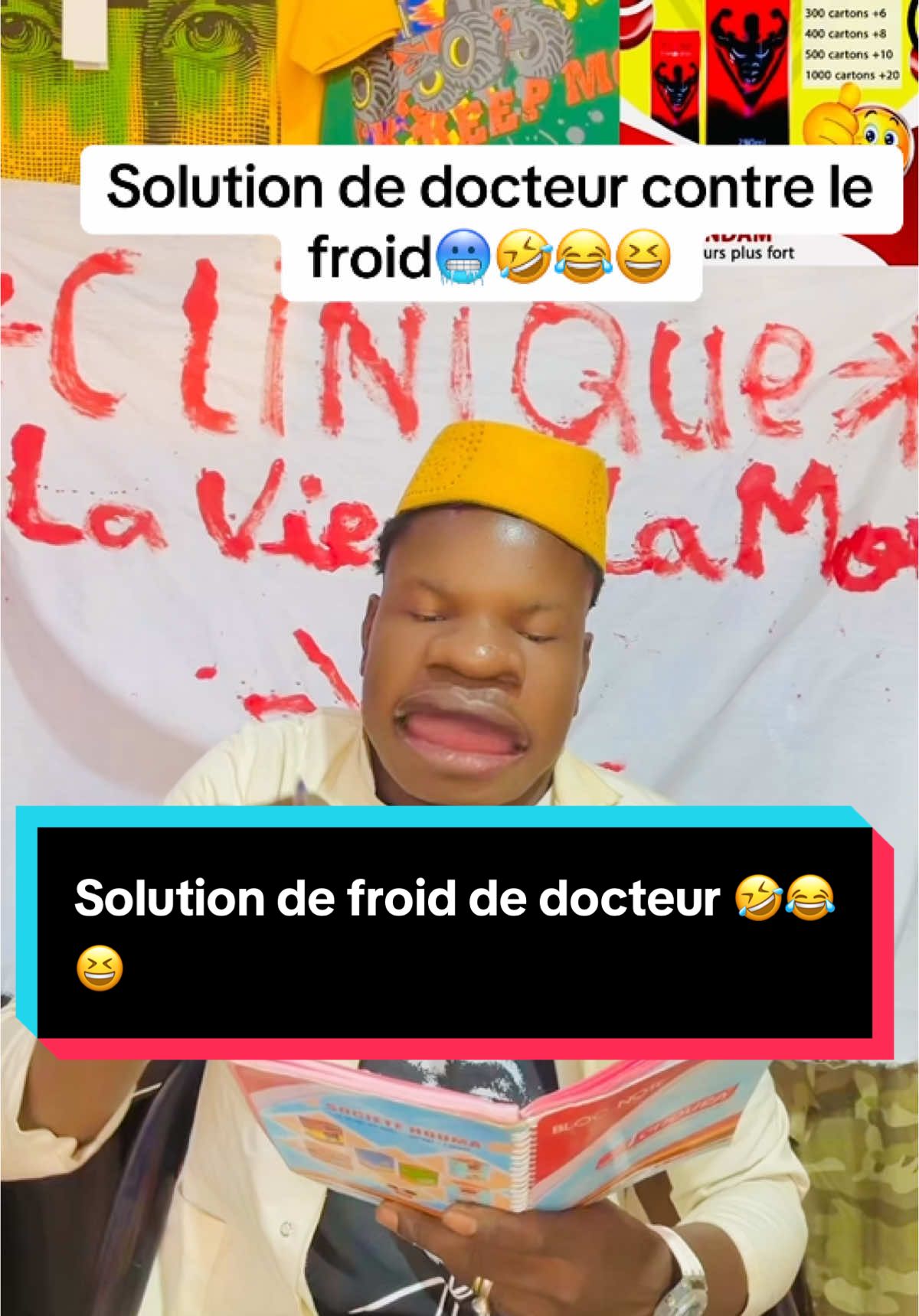 🤣😂Solution de froid de docteur😆#tiktok #vue #pourtoi #tiktokmali🇲🇱223 #tiktokmalienne💚💛🧡🇲🇱 