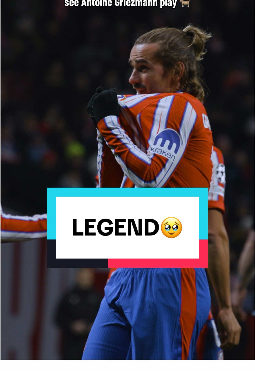 Congrats, you were born at the right time to see Antoine play 🐐 #antoinegriezmann #grizi #griezmann #atleticodemadrid #goat 