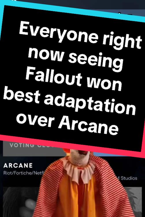 Arcane got robbed🤬 #funny #thegameawards #arcane #gaming #trending #Meme #fyp #viral #netflix #fallout #arcaneleagueoflegends #jinx #vi #reaction #true #sendit #news #gamer 