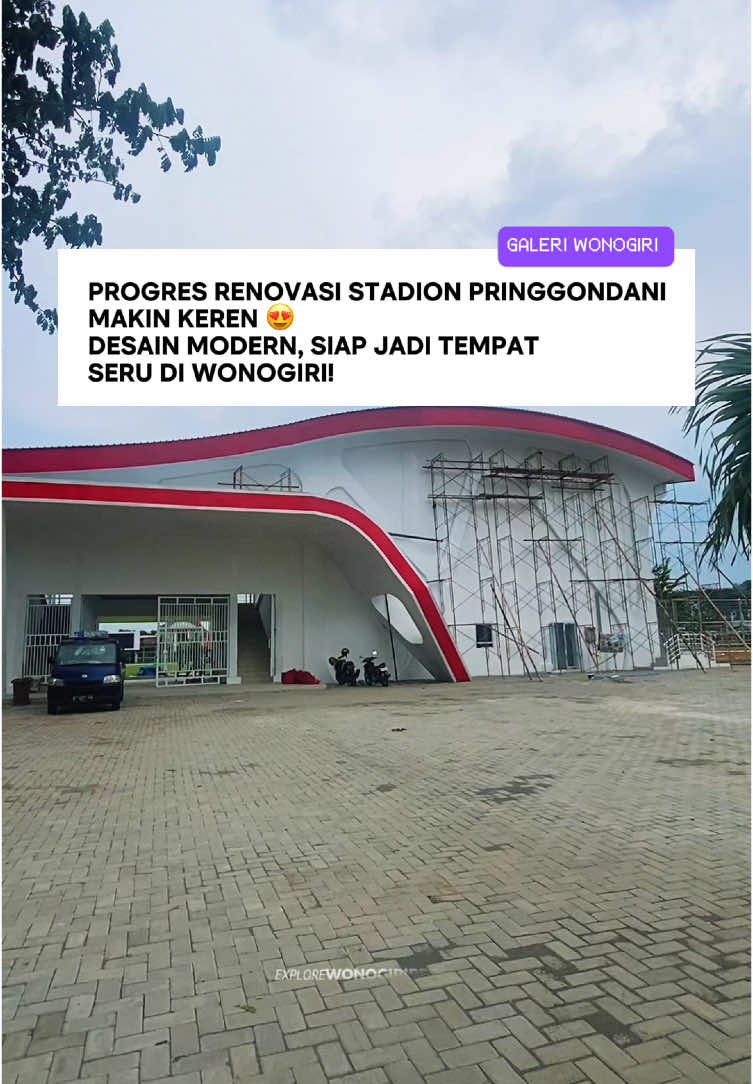 Makin cakep 🔥🔥#stadionpringgondaniwonogiri #wonogiri #explorewonogiri #wonogiri24jam 