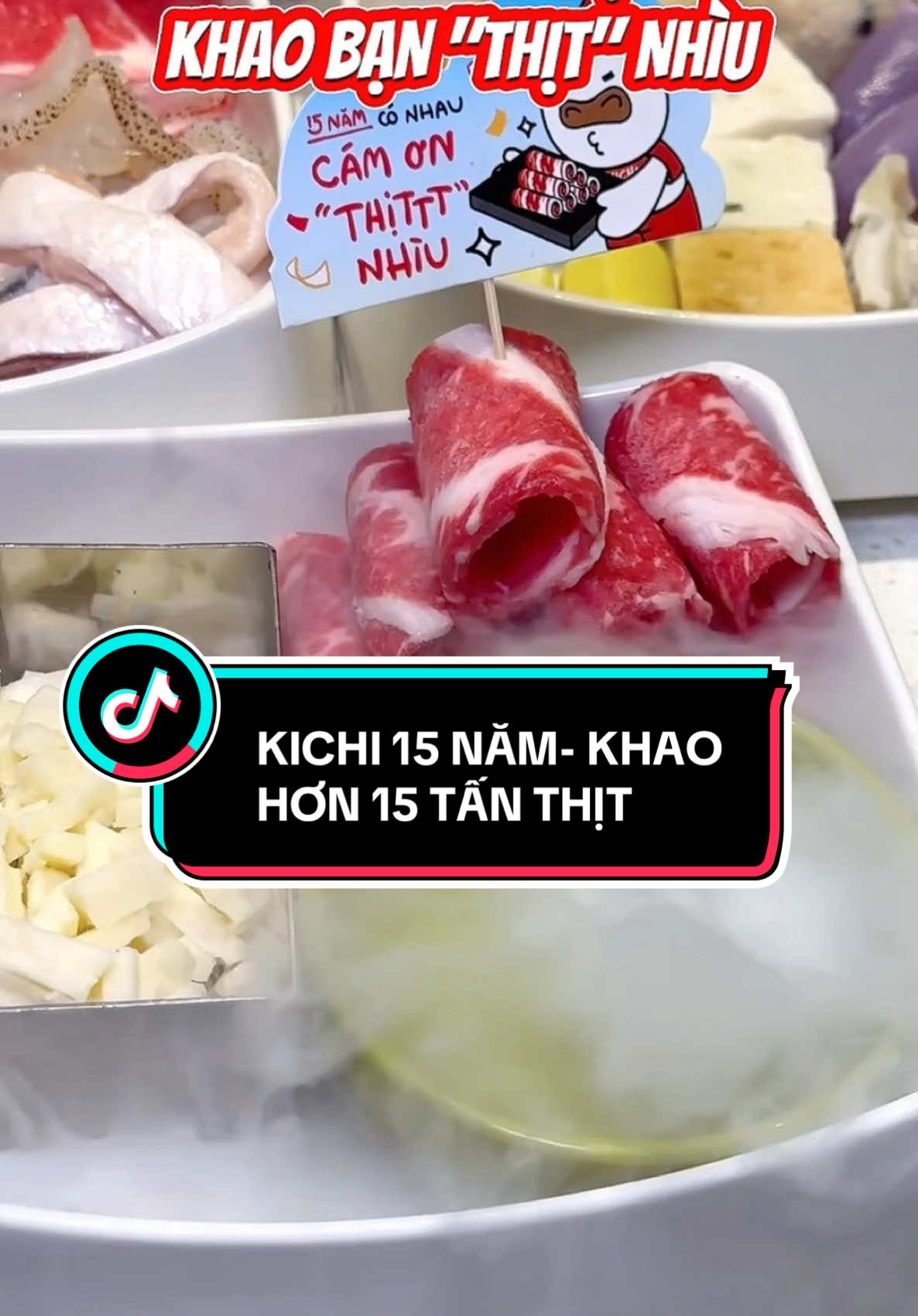 Đi ăn liền mấy bà ơiii  #Kichikichi #Kichi15nam #Camonthitnhiu  #buffet199k #15tanthit