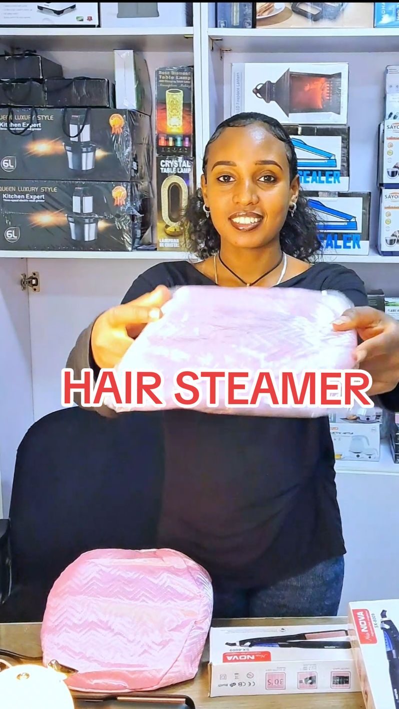 #creatorsearchinsights Hair steamer #Hairsteamer #haircare #hair #Hairbeauty #Ethiopia #creatorsearchinsights #Household #fyp #viral #appliances #fypppppppppp 