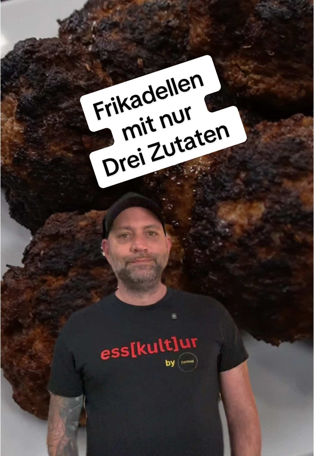 Wir haben die virale Frikadelle probiert und ich muss sagen dafür das man nur 3 Zutaten benötigt ist sie echt gut wenn's mal schnell gehen muss. #vyrtse #frikadellen #trendfood #wennsmalschnellgehenmuss #schnellerezepte  #frikadelle 