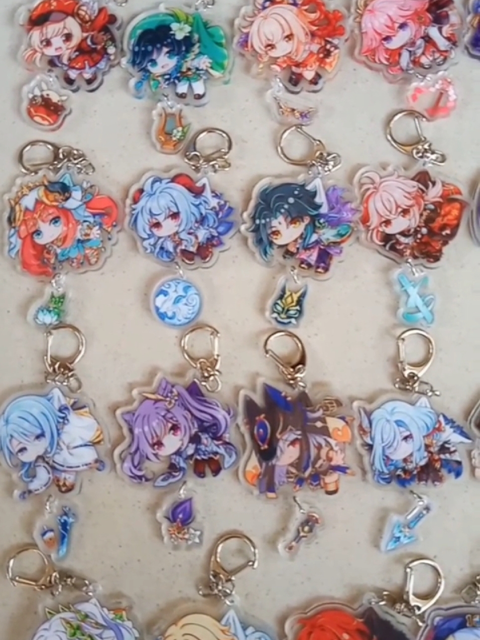 GANTUNGAN KUNCI ANIME MURAH #yaemiko #keychain #anime #GenshinImpact #honkaistarail #kimetsunoyaiba #viral #trend 