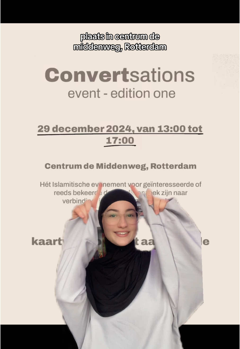 Zie ik jullie daar? 🥰  Hoe doe je mee: - volg @Convertsations  Neem ook een kijkje op hun Insta voor meer informatie 🥰 Ook wil ik @Kim ter Stege en @elisabethnoorr bedanken voor hun inzet en dat ze dit mogelijk maken voor zoveel lieve meiden 💗 Moge Allah swt jullie belonen voor het organiseren van dit event en het samenbrengen van zusters 🫂  Tot dan In Sha Allah 🎀 #convertsations #bekeerling #bekeerlingen #islam #reverts 