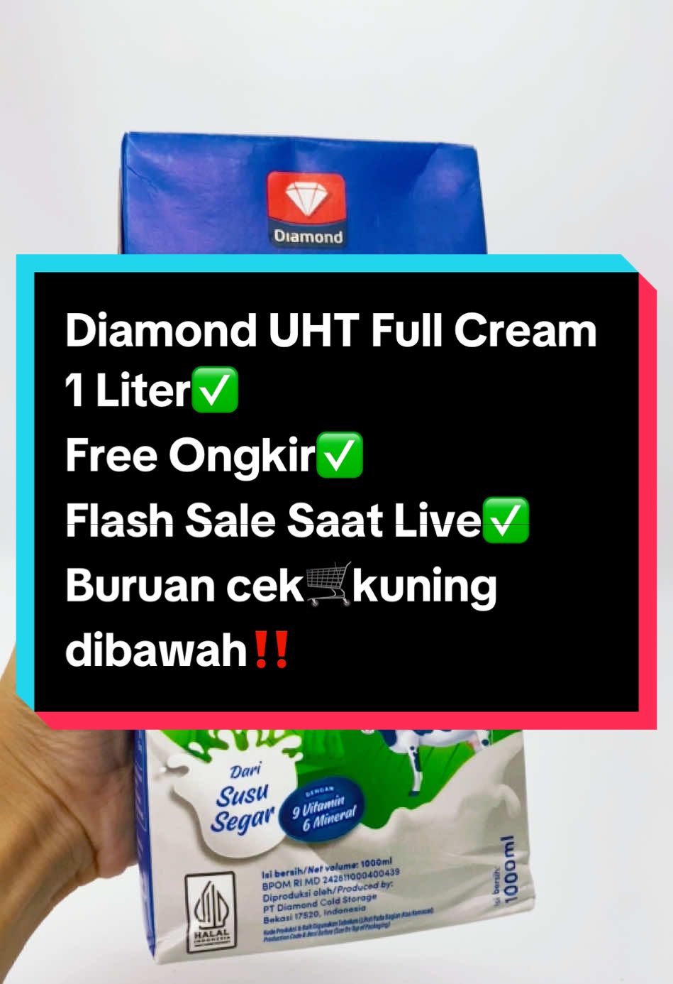#fyp #foryou #gratisongkir #freeongkir #susudiamond #susuuht 