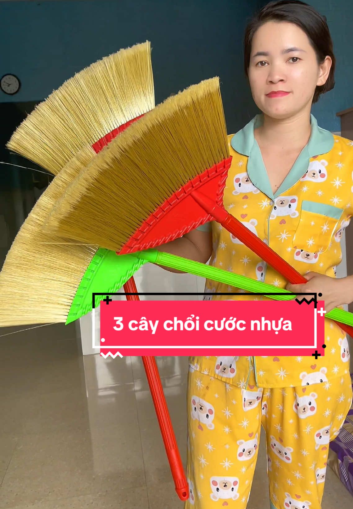 Bỏ ra chưa tới 100 cành mà nhận về 3 cấy chổi cước nhựa quá đẹp #ngoctuyen #review #xuhuong #choicuocnhua #choiquetnha 