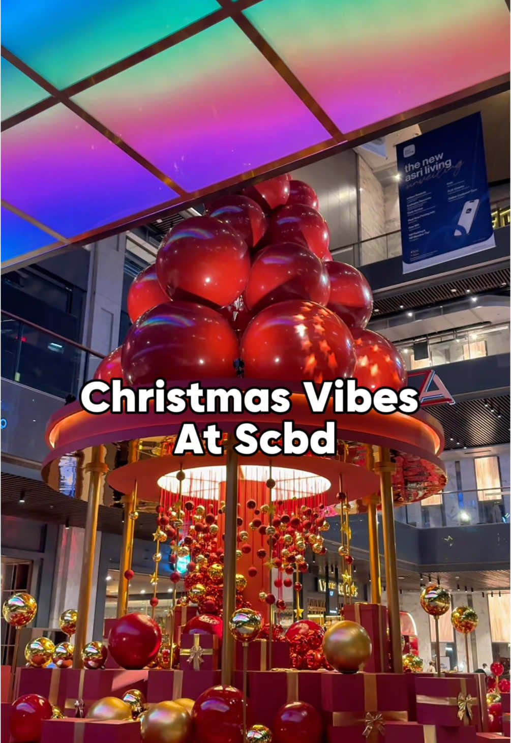 Christmas vibes At Scbd 