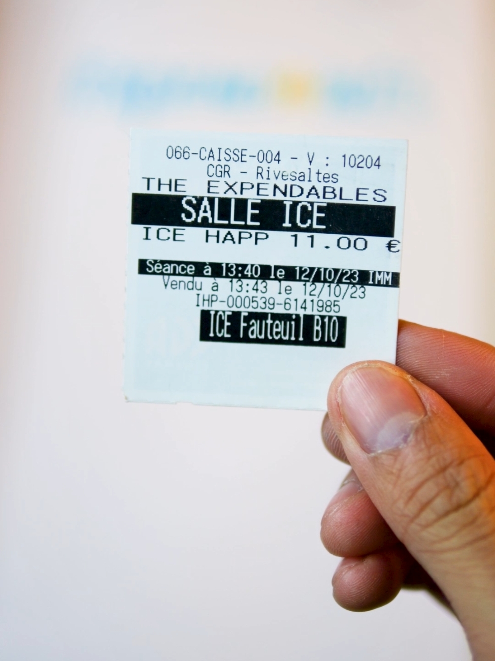 THE EXPENDABLES 4 12/10/23 #kfc #ticket #movie #film #cinema #reaction #avis 