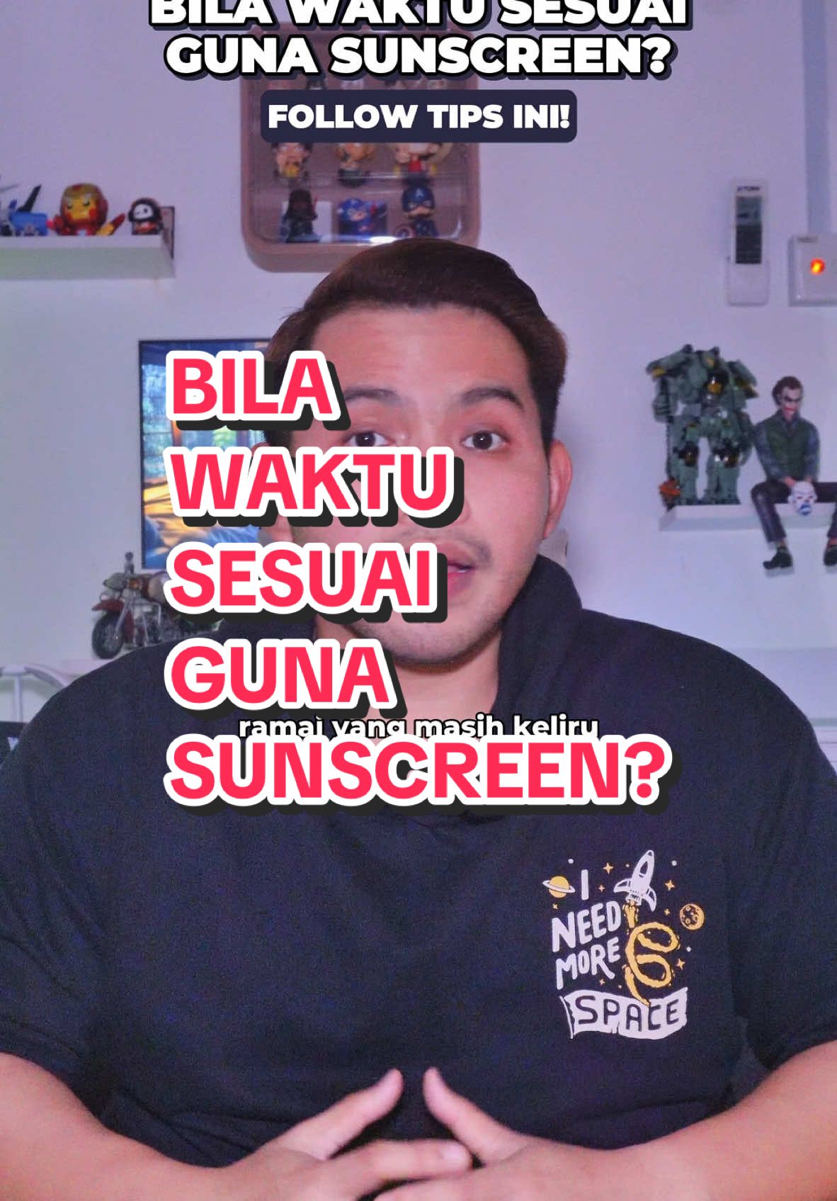 Bila waktu sesuai guna sunscreen. Cuba follow tips ini. Bantu saya sharekan video ini supaya lebih ramai lagi tahu info ini. Semoga bermanfaat! 😊 #fyp #tiktokguru #beautyguru #skintok #SkincareGuru #sunscreen #sunscreenviral #spf #sunscreentips 