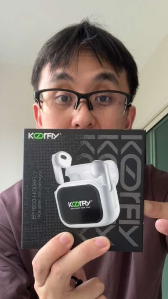 EP1000 True Wireless Earbuds from Koorfly Singapore #postandwin #createtowin #weeklywedrush #sgbrandweek #tiktokshopsgthursday 