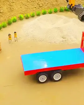Diy Mini Tractor New Bricks Loading Project #foryoupage #fypage #1m #1millionaudition #trend #grow #growmyaccount #fypシ゚ #viral #foryoupage #fypage #foryoupage  
