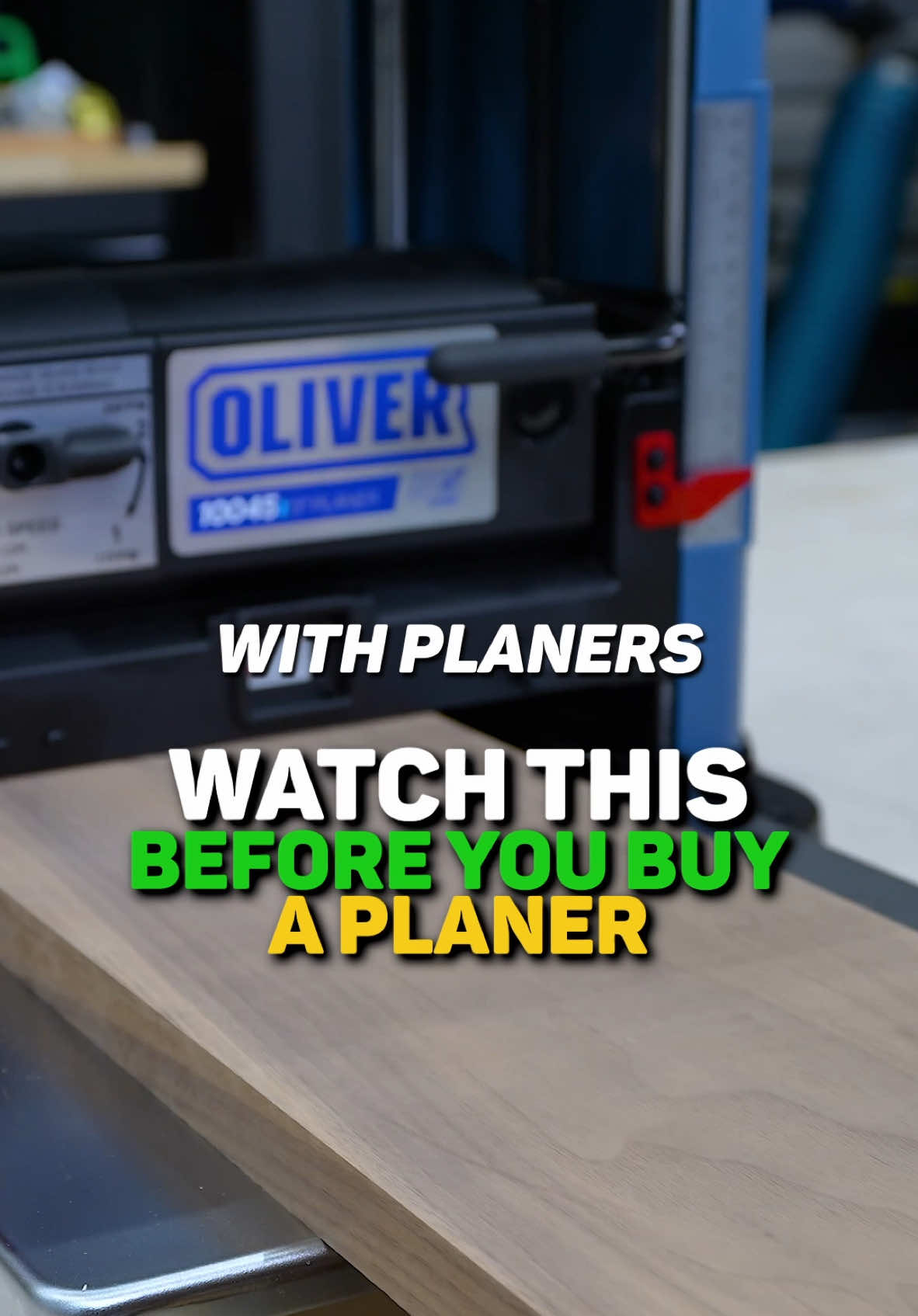 Watch this before buying a planer #tools #woodworking 