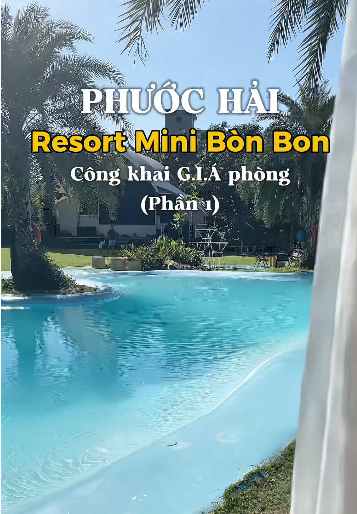 Bòn Bon phải đi giải thích mình là Resort Bòn Bon 😀 Cả nhà yên tâm nhé #phuochai #phuochaivungtau #bonbonresort #vungtau #khachsanphuochai 