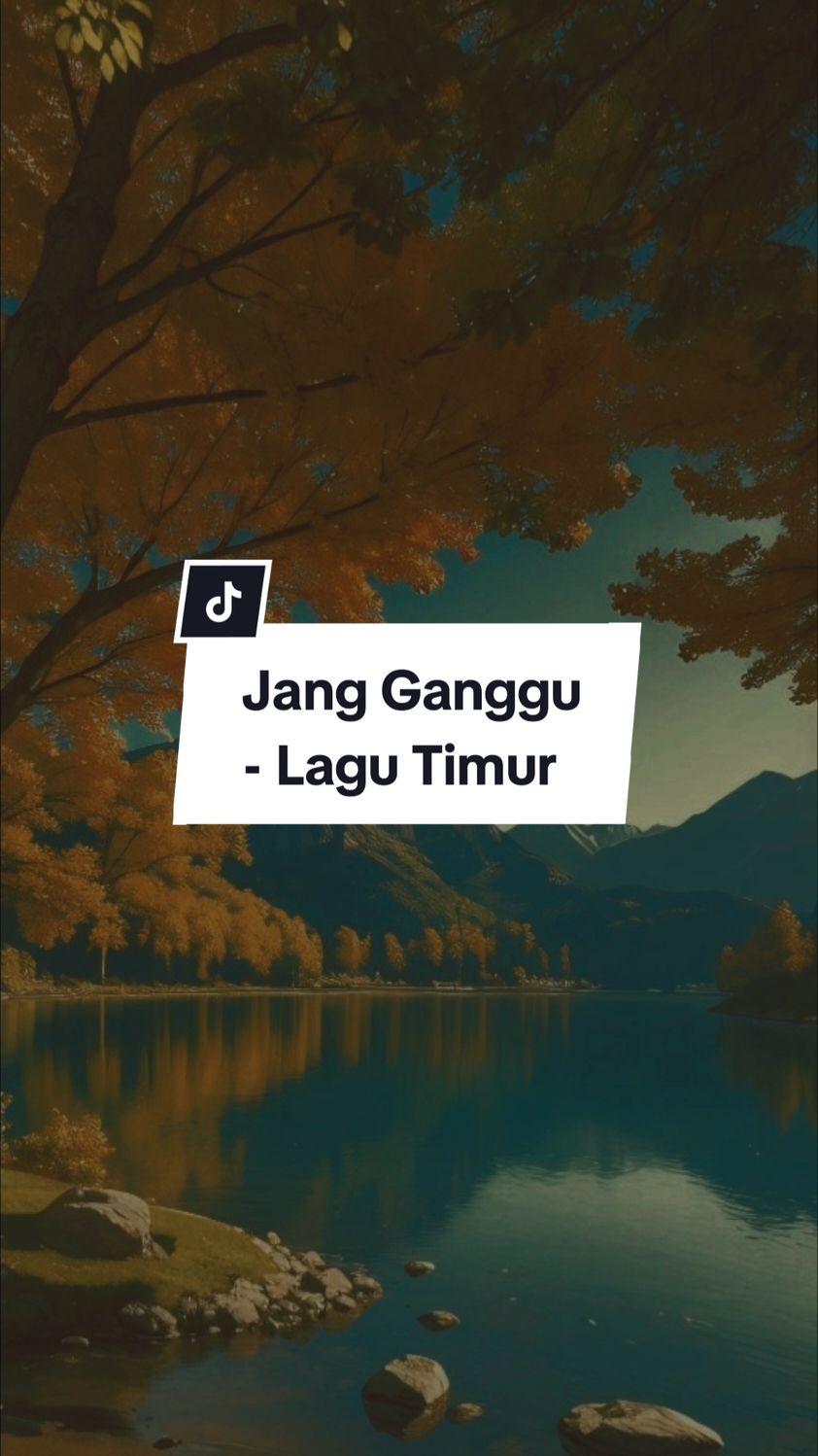 ″Yang itu sa punya jang ganggu.″ 😌 #jangganggu #cover #lagutimur #templatelirik #fypageシ #fyp #CapCut 