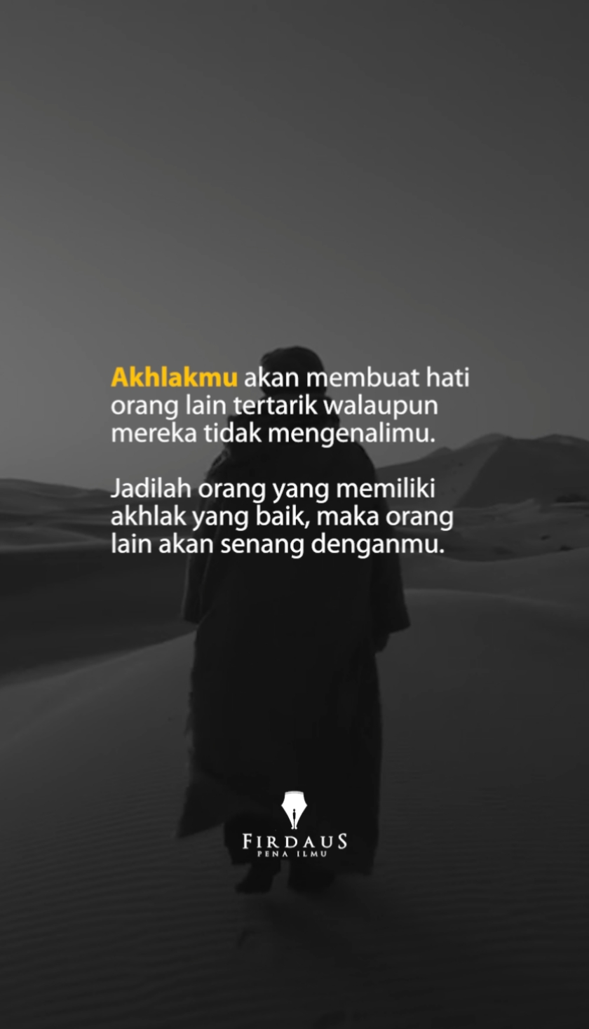 Akhlak yang baik #akhlak #penailmu #firdaus 