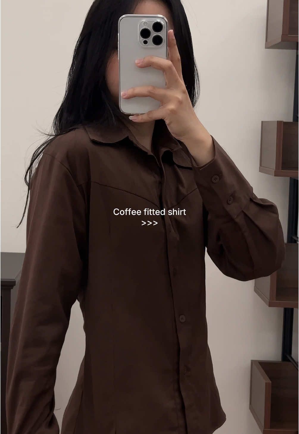 Coffee fitted shirt>>🤎 #fyp #fypシ #fy 