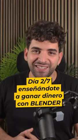 Gana dinero con Blender, Día 2 de 7. ¡¡Hoy ser FREELANCE!!🤯 #blender #vfx #3d #tutorials #money