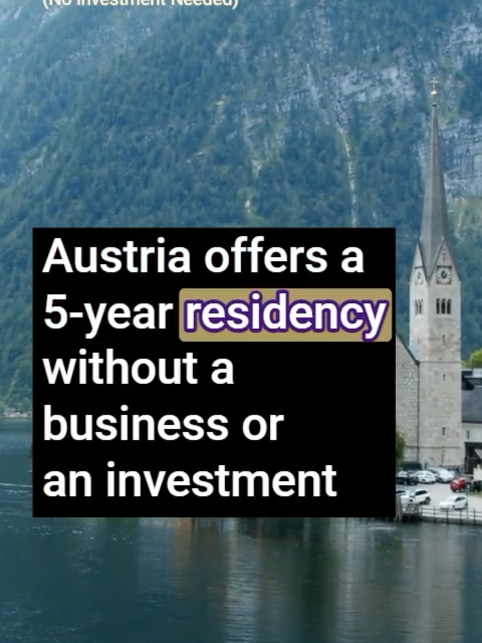 🇦🇹 Live in Austria! 5-Year Residency (No Investment Needed)