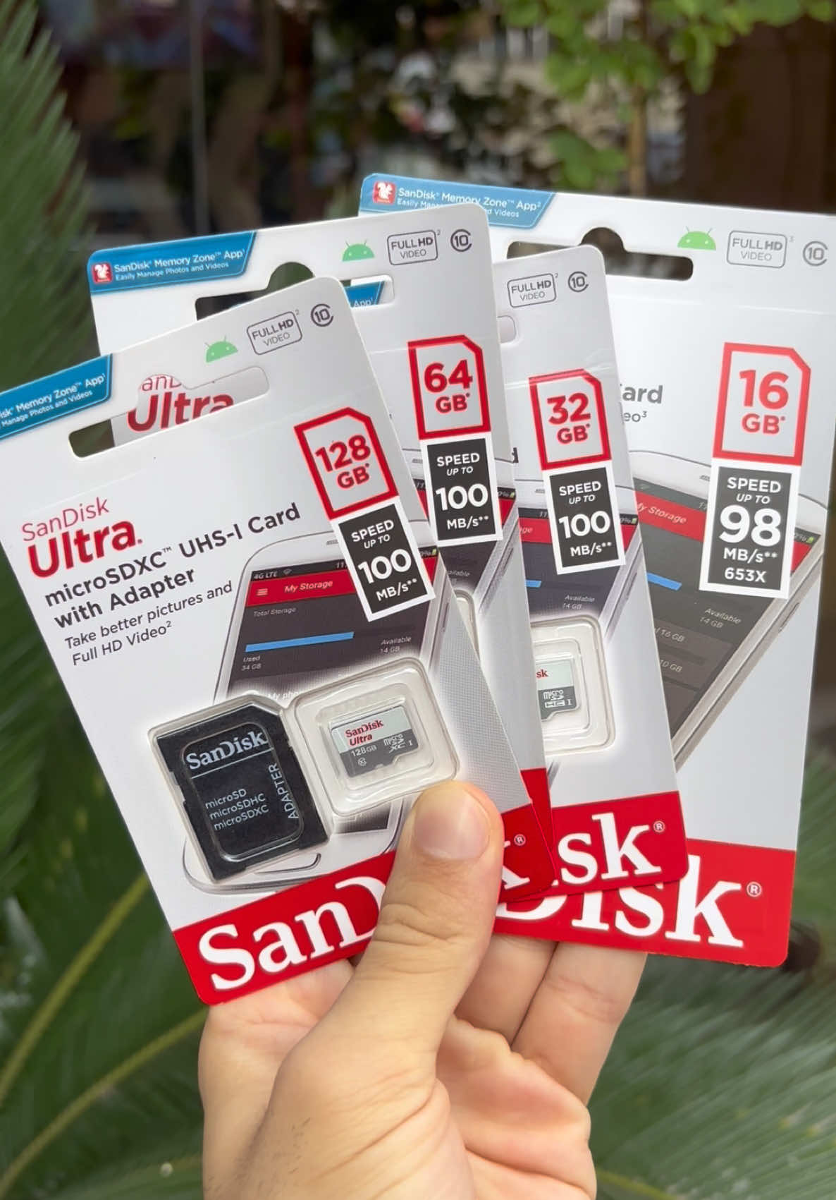 Cartão De Memória Micro SD Sandisk Classe 10 ✅