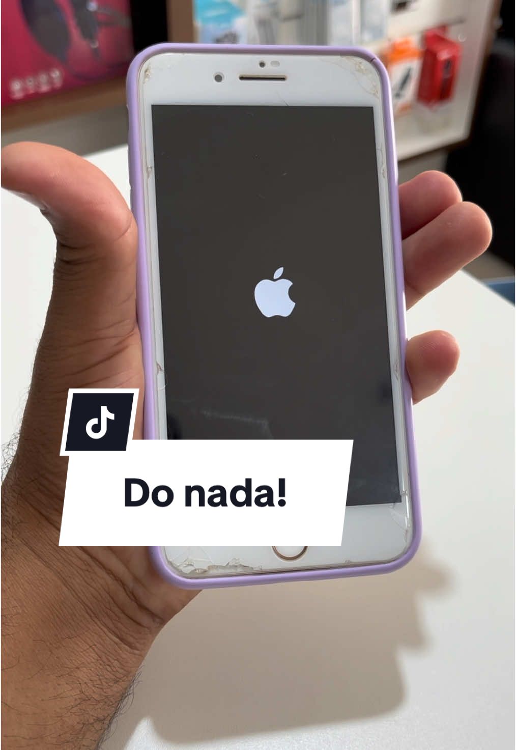 Do nada o iPhone nao ligou mais 🙄 #viral #dicas #apple #assistenciatecnica 