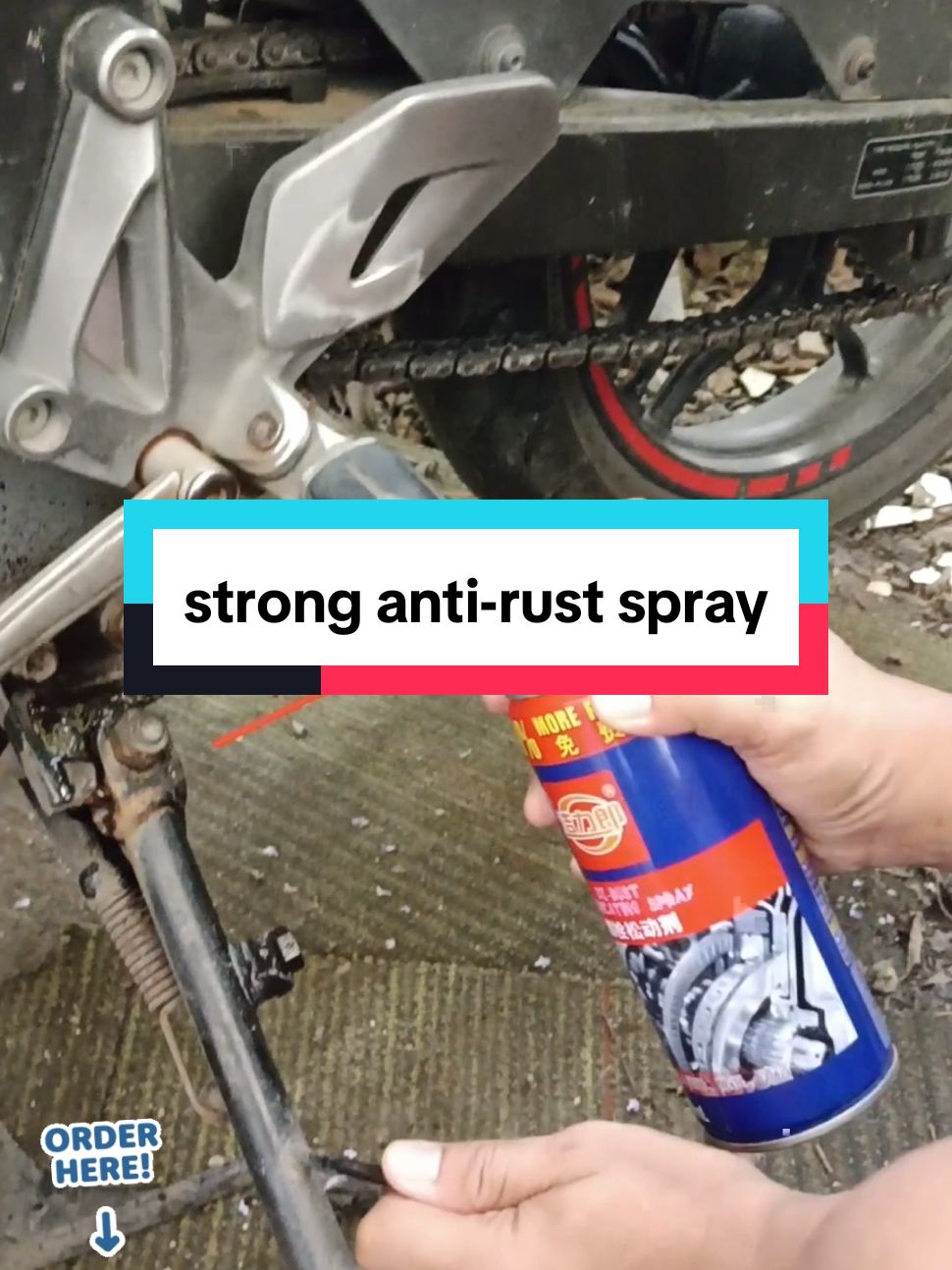 #antirustspray ##creatorsearchinsights #rustremover #metalrustremover #strongrustremoverformetal #lubricantspray #fyp 