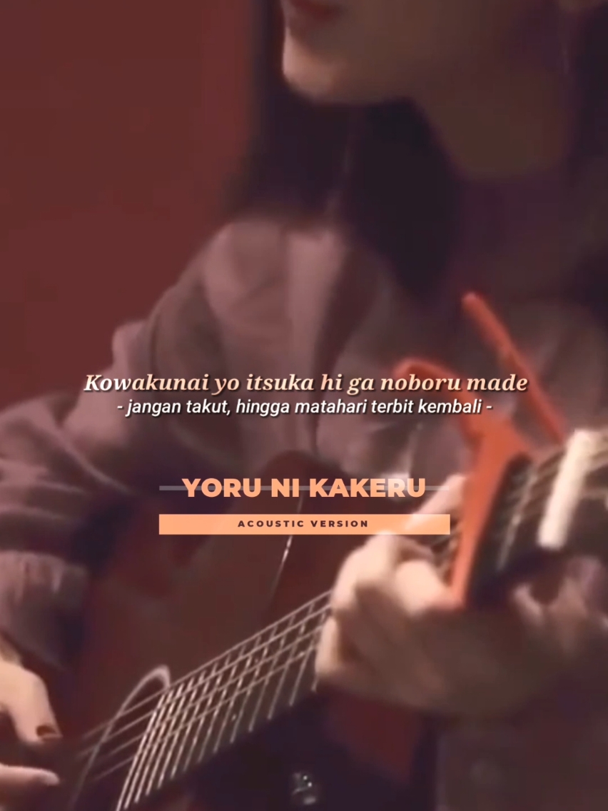 Yoru ni Kakeru acoustic ver. by Lilas Ikuta 💐 . @YOASOBI @yoasobi_ayase_ikura @幾田 りら  #yoasobi #yorunikakeru #夜に駆ける #racingintothenight #lilasikuta #幾田りら #ikura #ikutarira #jpop #lagujepang #japanesesong #fyp 