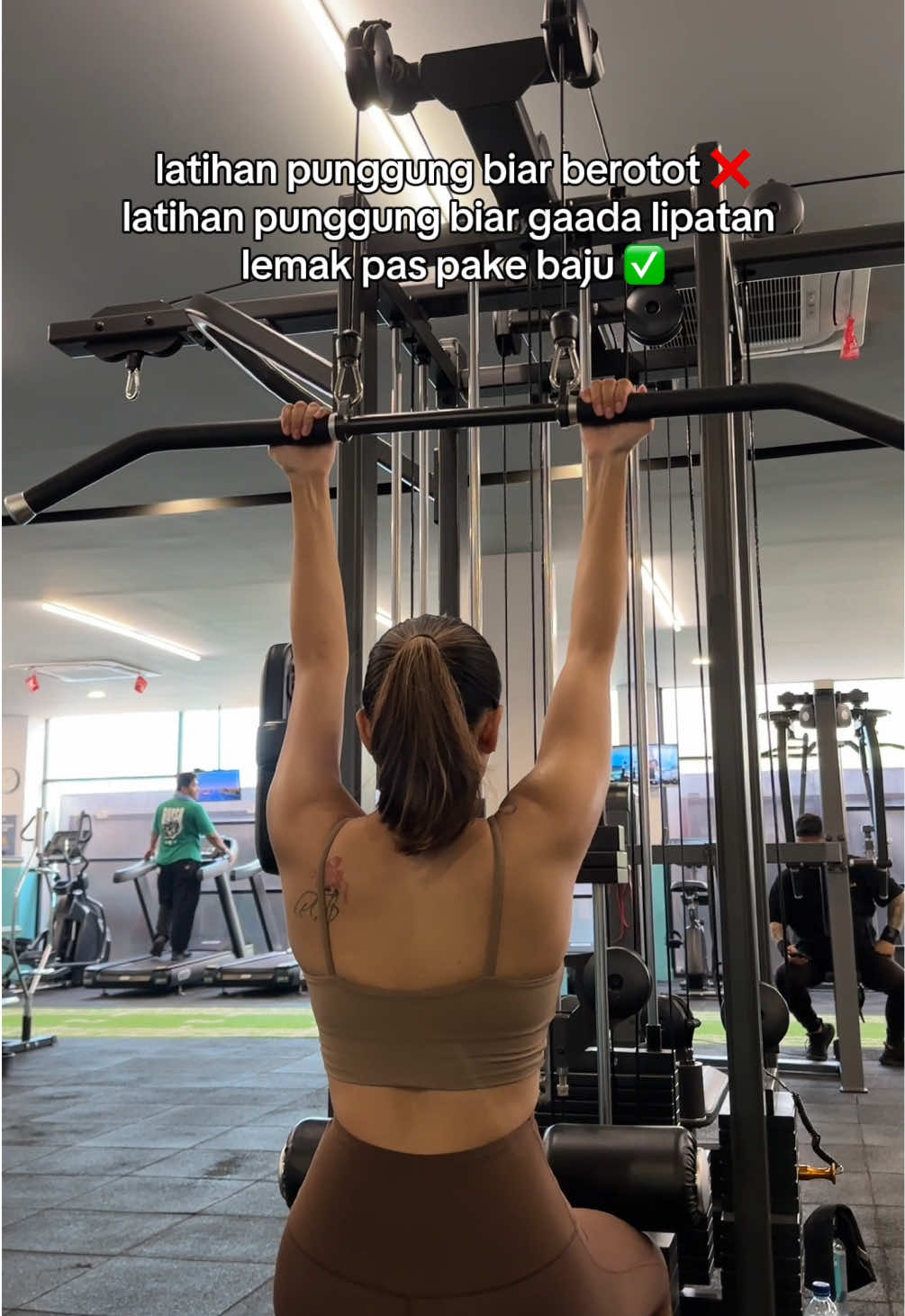 percaya deh nanti hasilnya bakal bikin bengong, mknya coba dilatih mulai dr skrg deh⏳ #gym #gymrat #GymTok #gymgirl #GymLife #gymtips #cewegym #gymmotivation #Fitness #fitnessgirl #fitnessroutine #fitnesstips #gympemula #gymtipsforbeginners 