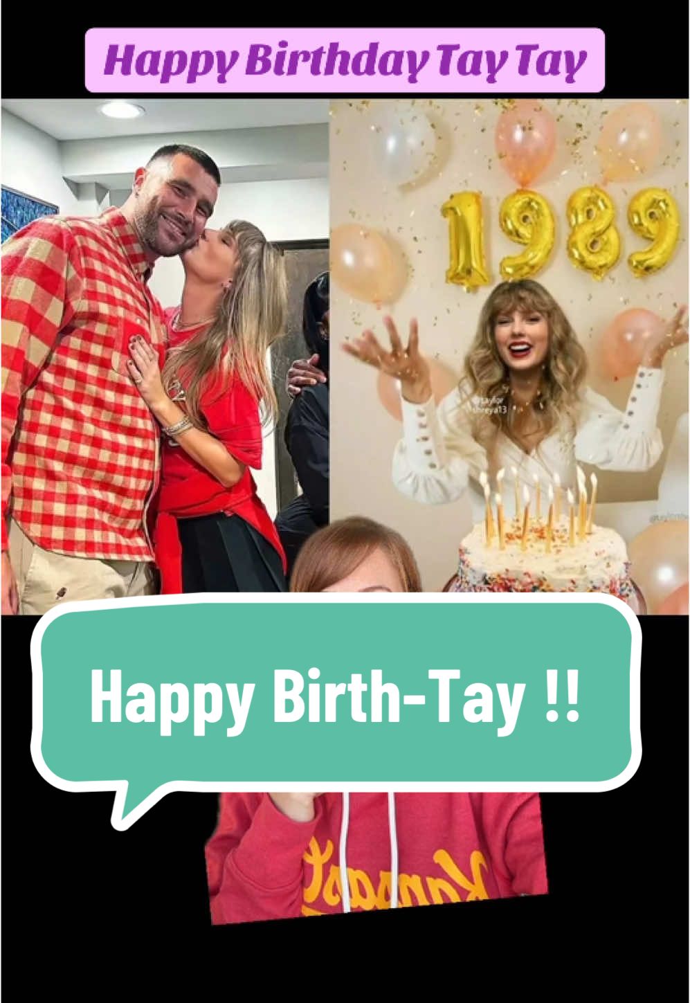 Happy birthday Tay Tay!!! Taylor swift turned 35 today and its friday the 13th which she turned 13 on friday the 13th!! Love this!! #taylorswift35thbirthday #taylorswift #taylorswifttraviskelce #exciting #congratstaylorswift #taylorswifterastour #swifties #fyp @Taylor Swift 