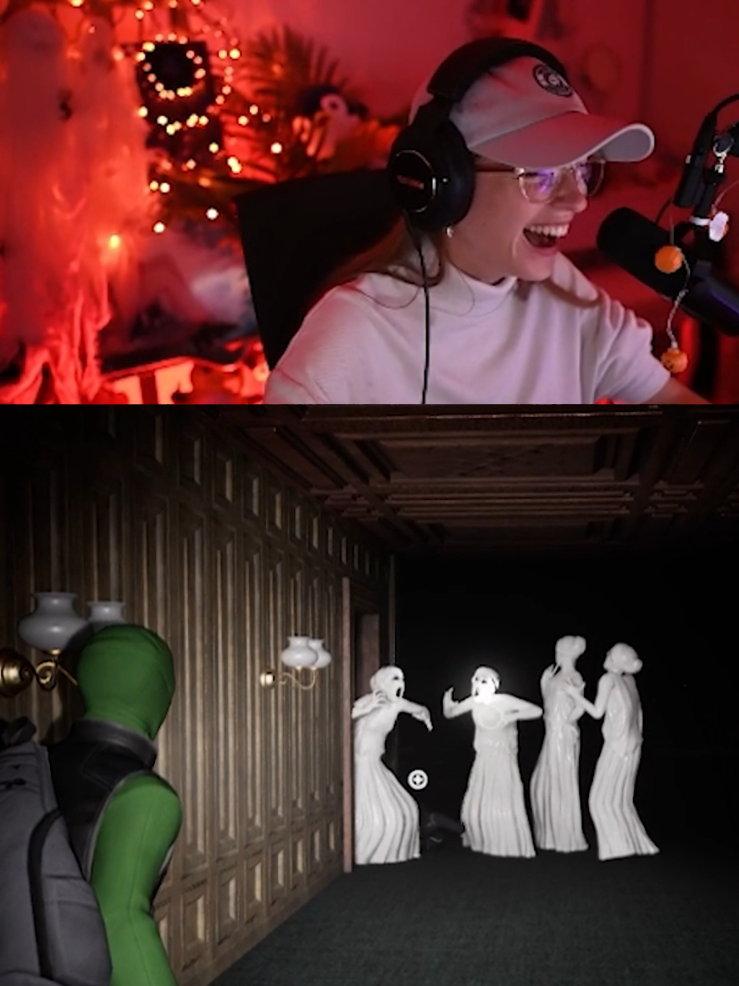Deujna prank sur un jeu d'horreur #GamingOnTikTok