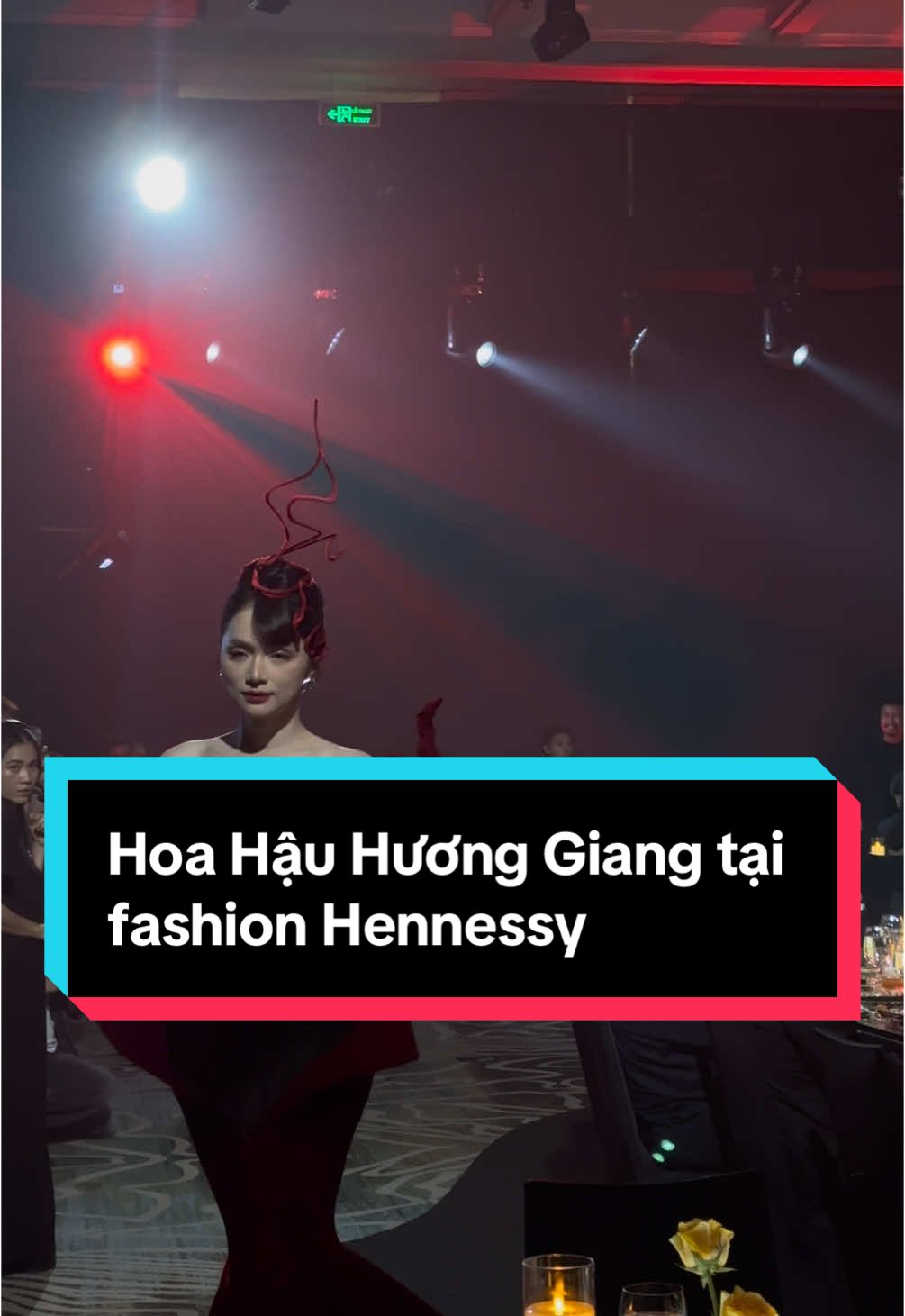 Hoa Hậu Hương Giang tại fashion Hennessy #fashion #hennessy #depmagazine #hoahauhuonggiang 