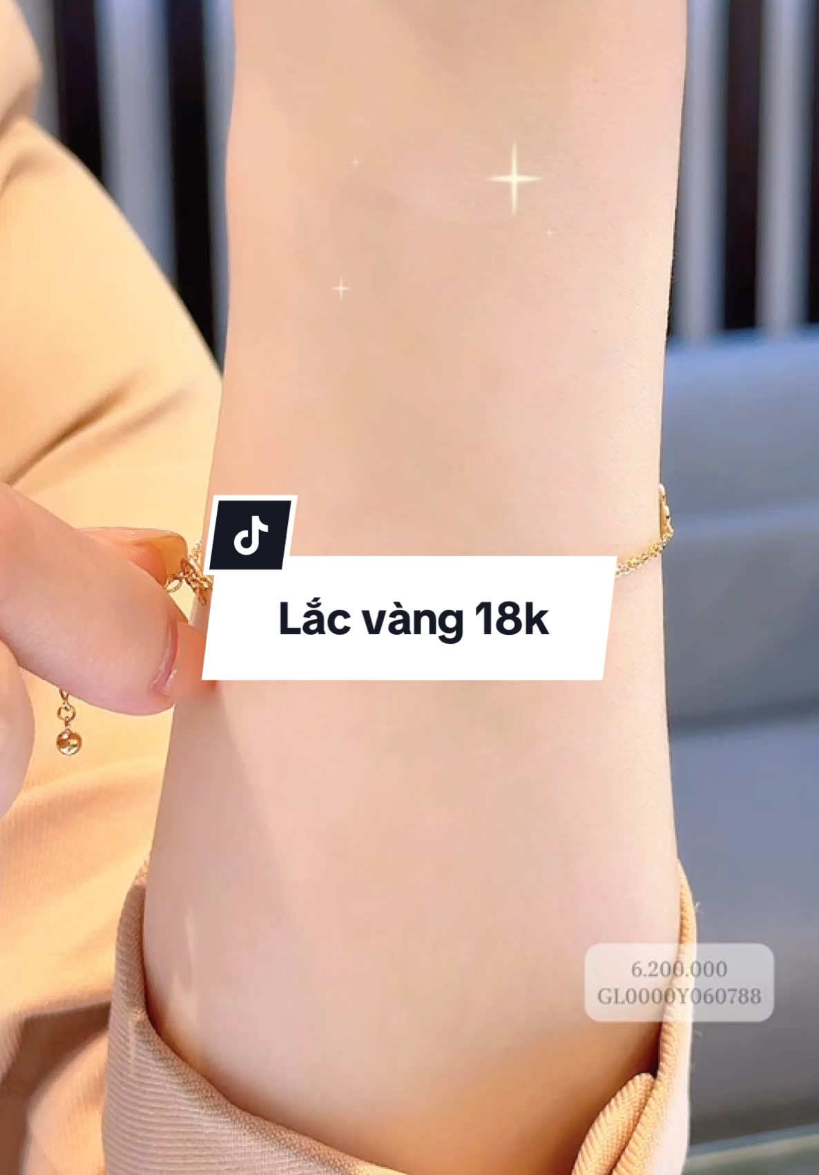 Lắc vàng 18k cỏ 4 lá #pnj #xh #vàngbactrangsuc #lắctay #pnj53lieubinhhuong 