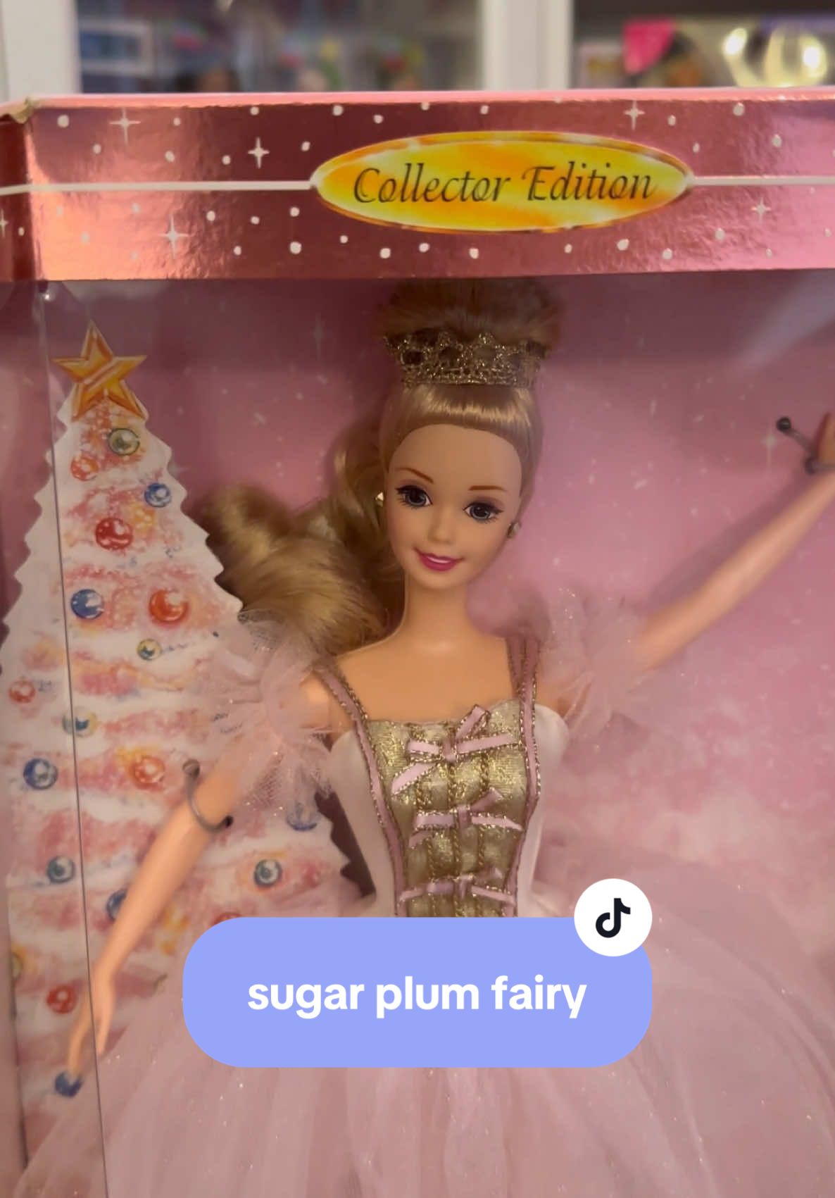 barbie as the sugar plum fairy 1996 🩰 #barbie #mattel #dollcollector #vintagetoys @barbie 