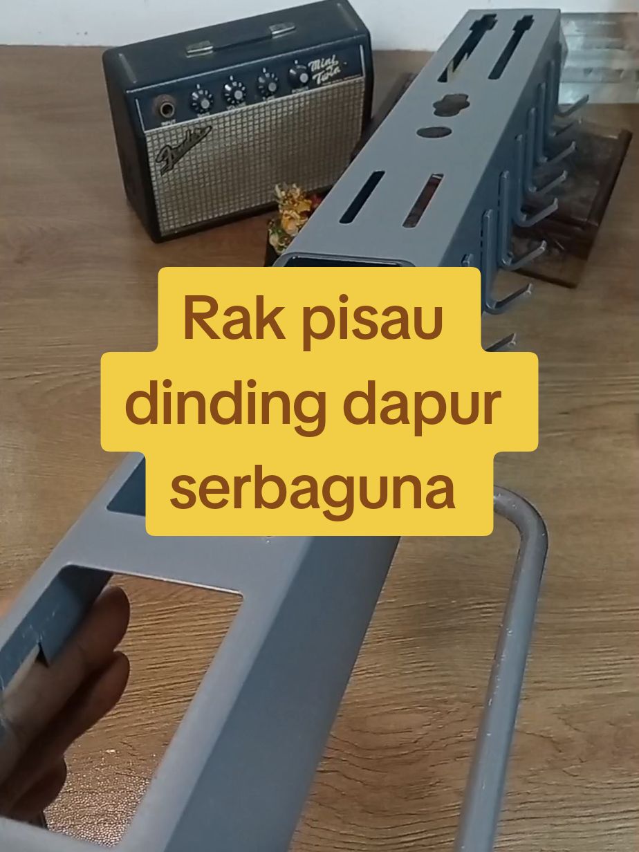 Rak pisau dinding dapur serbaguna ini bikin dapur jadi lebih rapih dan estetik  #rakpisaudindingdapur #rakpisau #rakpisaudapur #rakdinding #megaguncang1212 