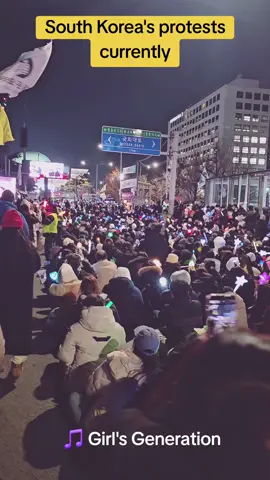 South Korea's protests in Seoul today (National assembly hall) Blend of loud messaging for democracy and festive kpop chants #southkorea #seoul #travel #protest #current 