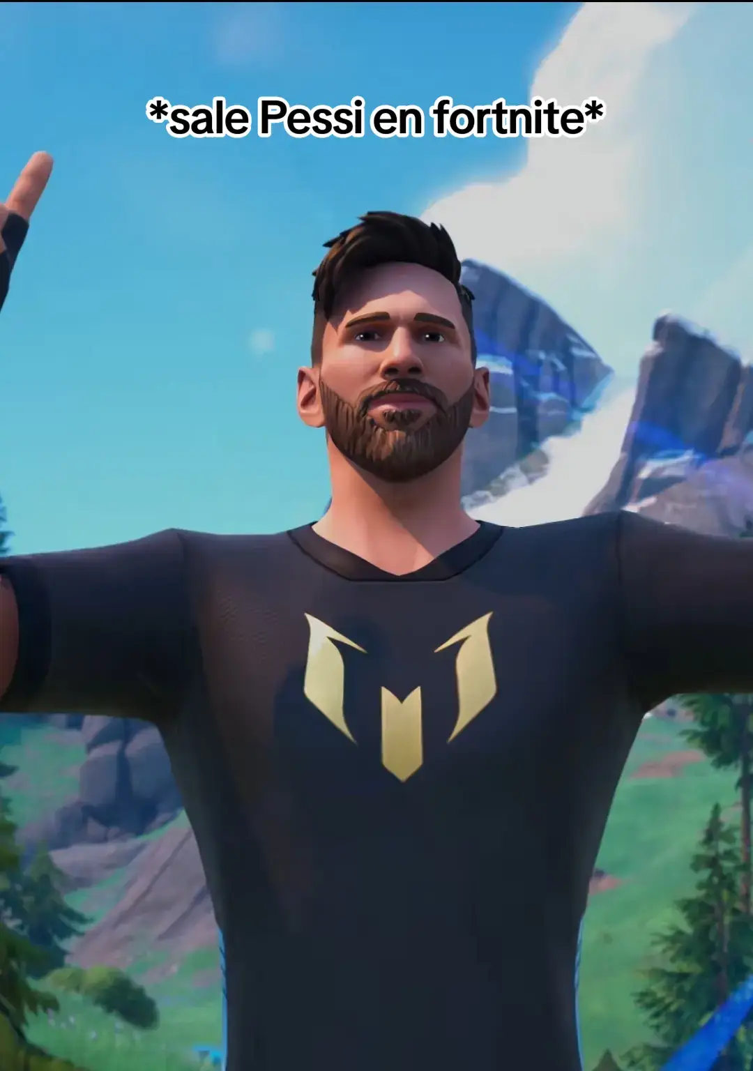 cuiden su loot que llego Messi #fortnite #messi #chapterog #códigofroy 