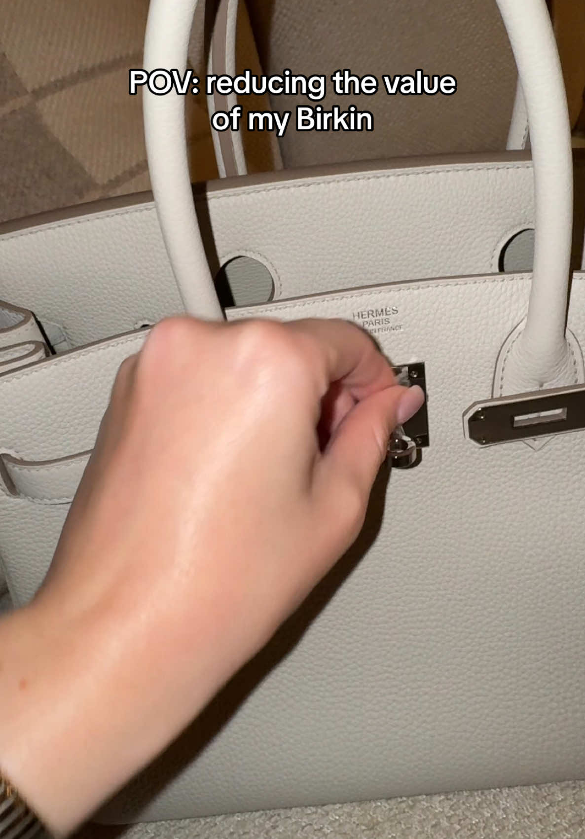 Most satisfying feeling! #birkin #hermes #dubai #uae 