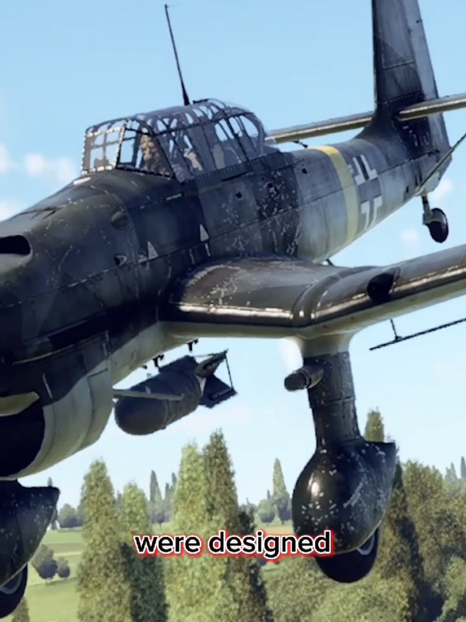 Why does only this stuka have its sirens?#warthunder #warthunderaviation #stuka 