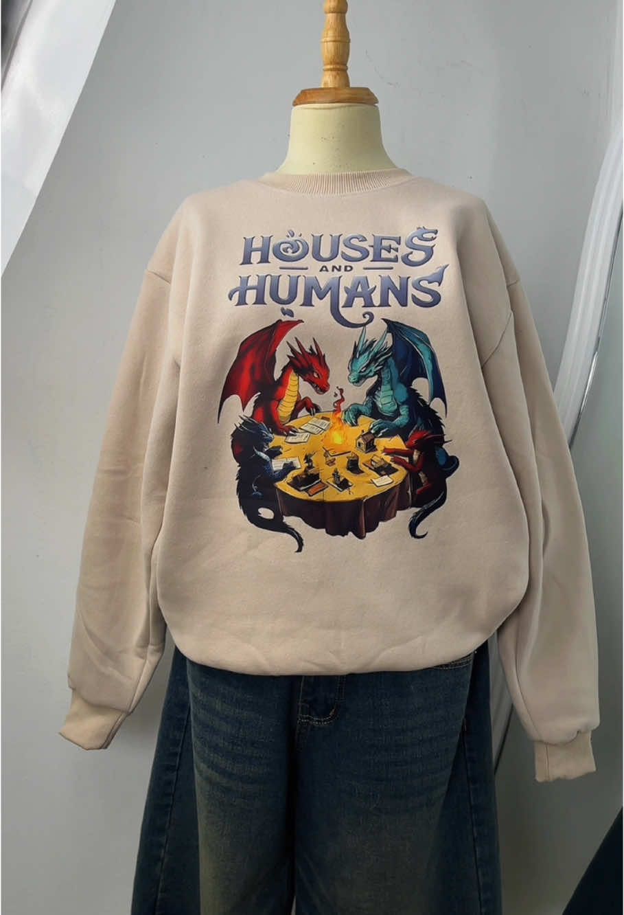 Houses and Humans, Dungeons and Dragons 🐉⚡️🎲🔥✨ #housesandhumans #dnd #dungeonsanddragons #dndshirt #dndtiktok #dndtok #dungeonmaster #rpg #rpggames #tabletopgames #dndcommunity #dndmoments #sweatshirt #dnd5e #d20 #dndhumor #fyp #trending 