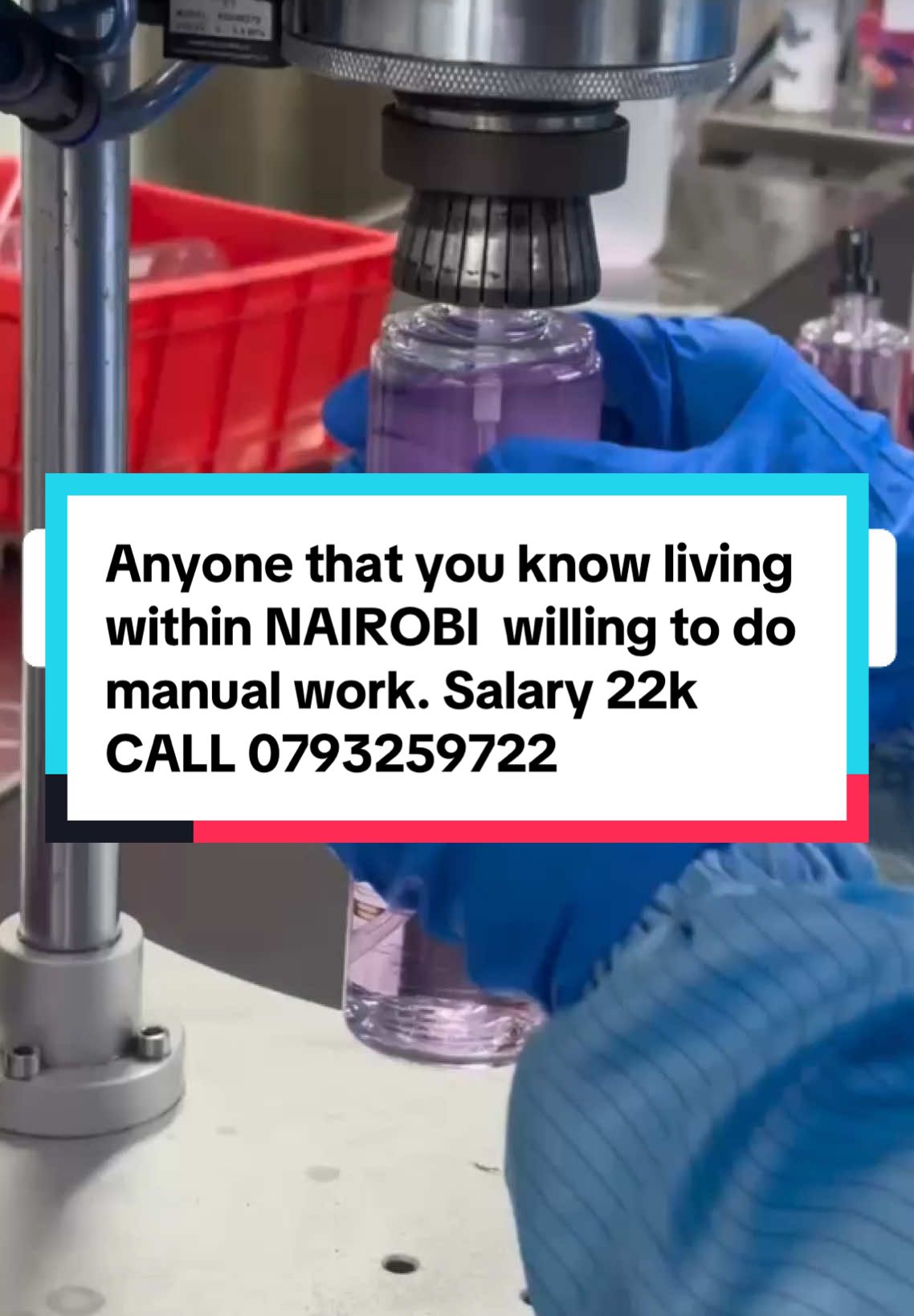 Anyone that you know living within NAIROBI  willing to do manual work. Salary 22k  CALL 0793259722 ##j#job#explore#trendingsong#princeindah#trendingvideo#work#official#officialtiktok#viralsong#viral#makeup#makemefamous#jobsearch#jobsearchtips#job#trendingsong#trending_viral_video#official#officialtiktok#goviralvideo#goviralvideo#kenyatrending#kenyantiktokers🇰🇪 #kenyatrendingtiktok#fyp#fypage#fypシ゚#fypppppppppppppppppppppppp#fypp#fyppp#nairobiuniversity#umoja#pipeline#kasarani#roysambu#zimmerman#zimmermann#lucky#lucksummer#kiambutiktokers#nairobi#nairobitiktokers#nails#nairobikenyaaymelody