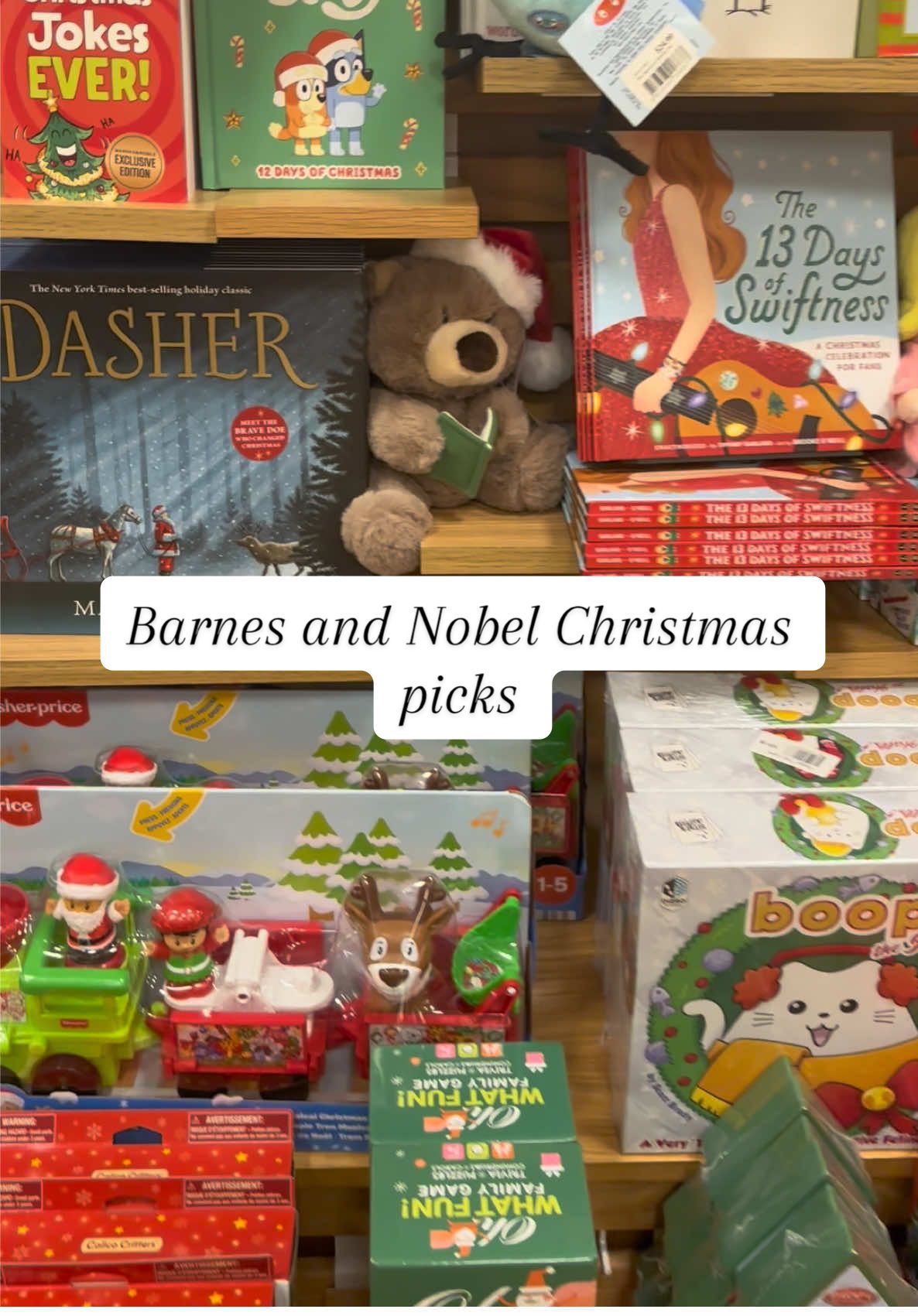 Barnes and Noble picks for Christmas! #barnesandnoble #bookstore #books #childrensbooks #livingbooks #christmas #christmasbooks #giftideas #stockingstuffers 