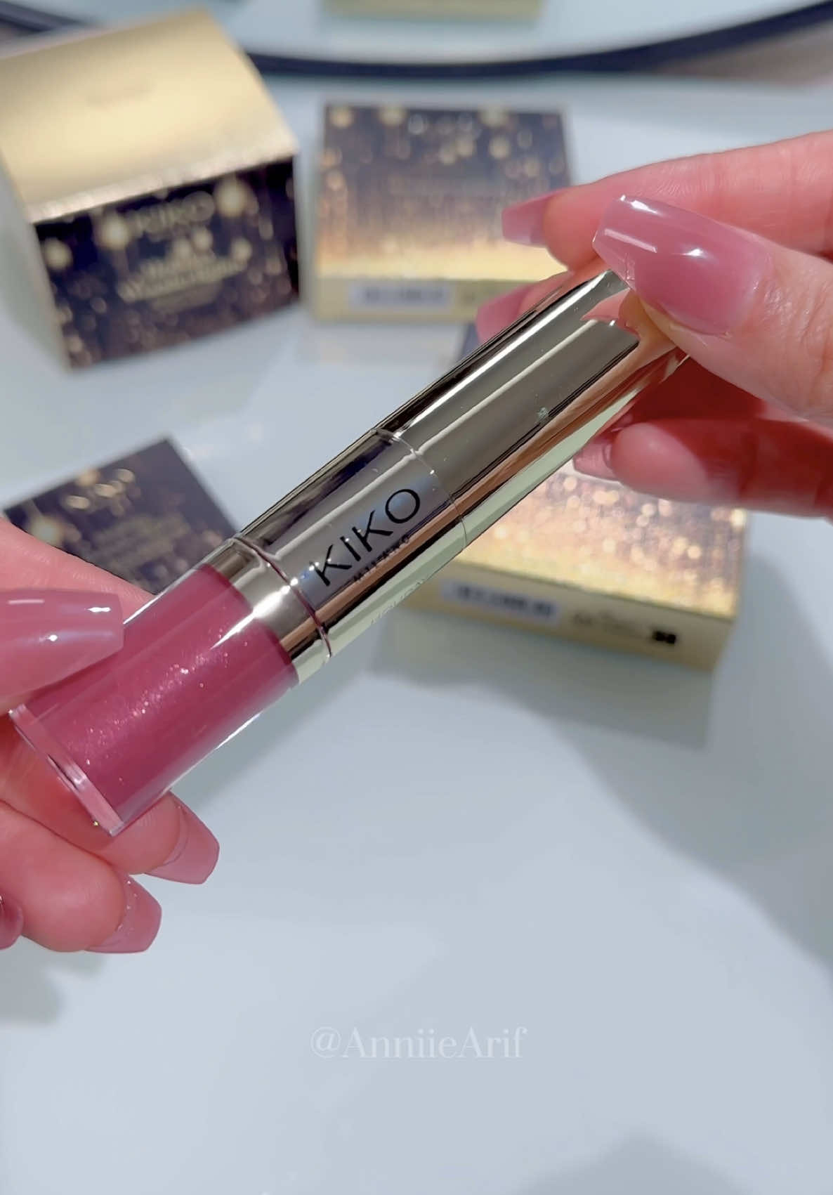 @KIKO Milano holiday collection ✨🫶🏼 lipstick shade 05 merry mauve  #kikomilano #kiko  Ad/gifted ♡ ♡ ♡ ♡ ♡ ♡ ♡ ♡ ♡ ♡ ♡Cute • Beauty • Clean Aesthetic • Vanity Makeup • ᴠɪʀᴀʟʀᴇᴇʟs • Makeup Reels • Makeup • Cute Makeup • Wake Up And Makeup • Viral Makeup • Viral Beauty • Viral Makeup • Trending Beauty • Makeup Closeup • Makeup Therapy • Soft Girl • Soft Girl Aesthetic • Pinterest Girl • Uk Blogger • London • New Makeup • Pink Aesthetic • Beauty Reels • Beauty Products • Makeup Reel • Makeup Girl • That Girl Aesthetic • Ugc Creator • Beauty Favorites • Viral Products • Uk Beauty Blogger • ♡