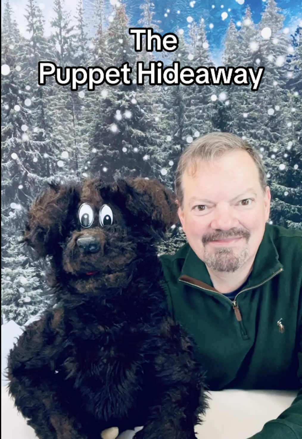 Puppet of the Day – Big Black Bear made by Eric Thomsen See more puppets at The Puppet Hideaway www.thepuppethideaway.com #thepuppethideaway #puppetoftheday #puppets #puppetcollector #puppetreview #puppetseries