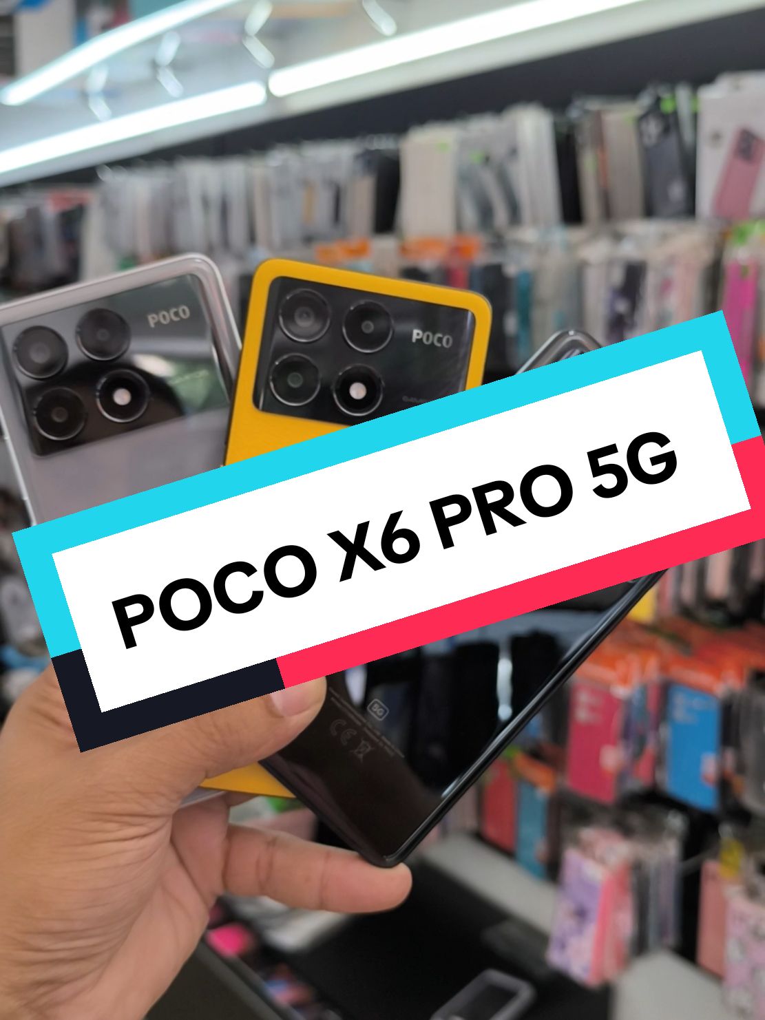 POCO X6 PRO 5G 🩶💛🖤 # #smartphone #pocox6pro 