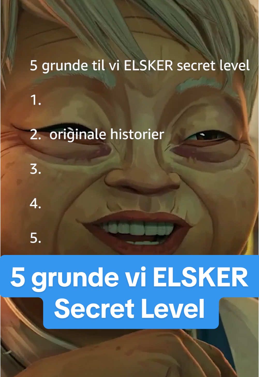 Secret Level - Original, Episk og Helt Legendarisk #secretlevel #primevideodk #episk #original #legendarisk 