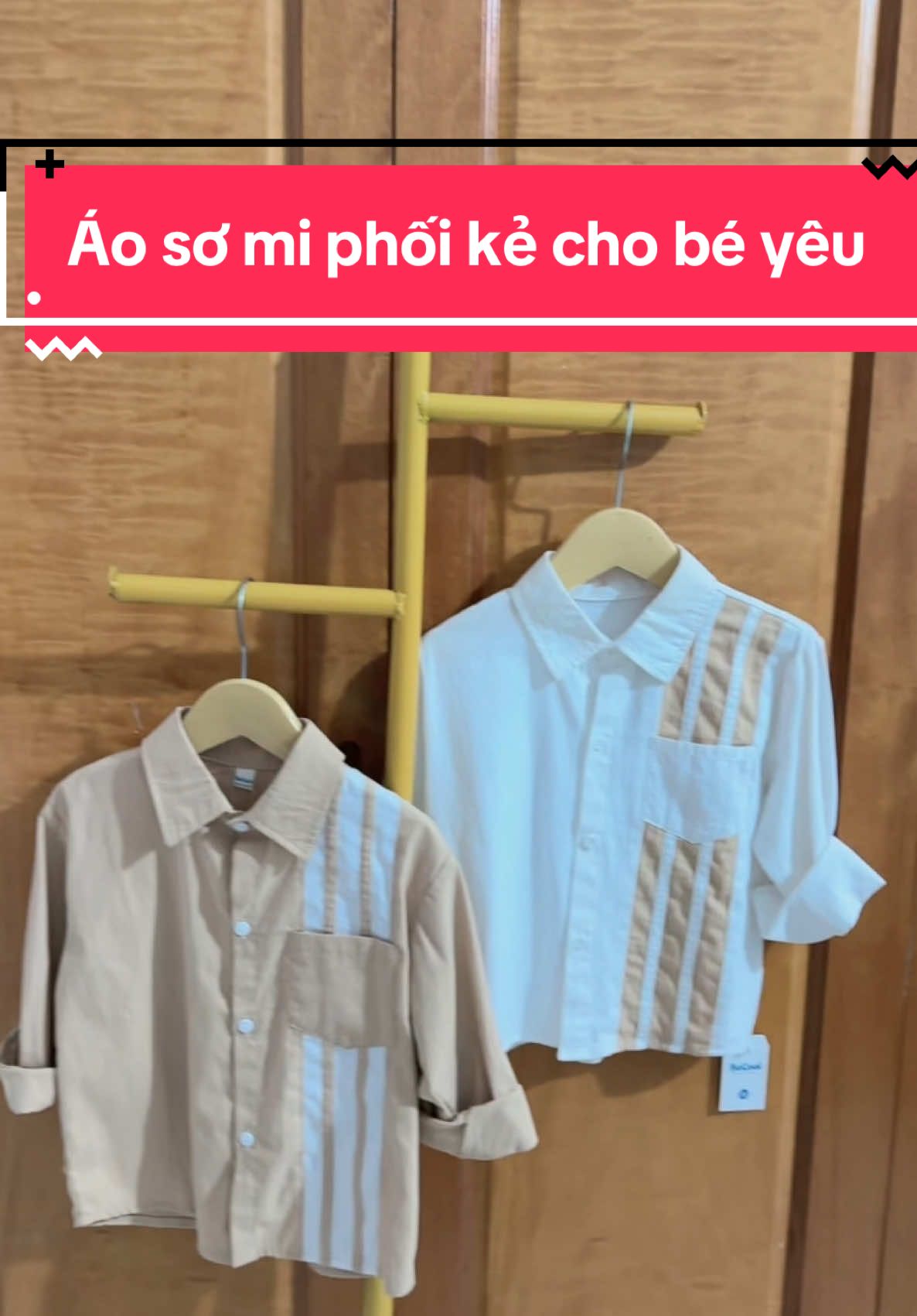 #áo sơ mi phối kẻ cho bé yêu#baby house 009#xuhuong #capcut 