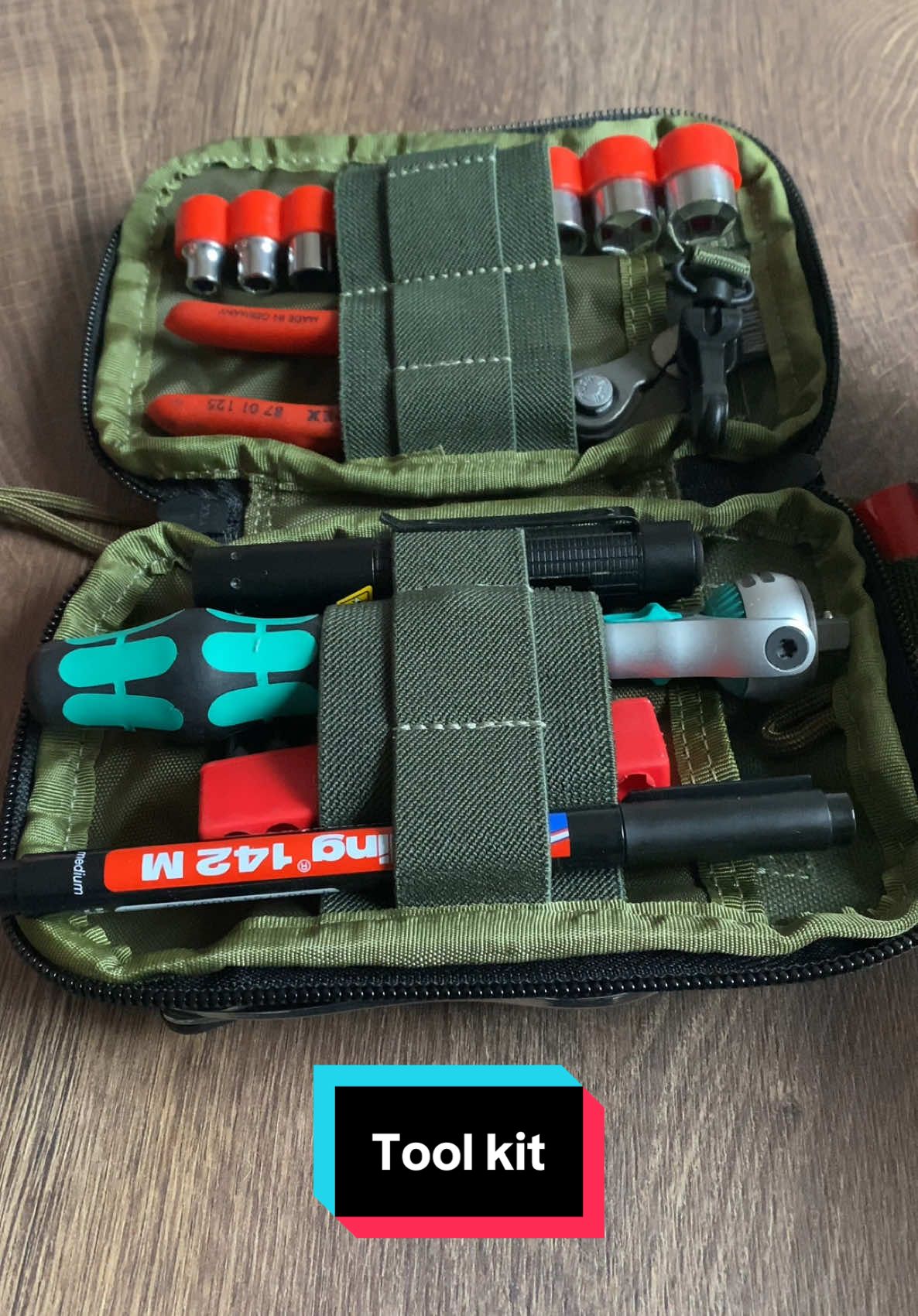 Unboxing one of my tool kit organizers with Knipex, Wera and Victorinox  Everydaycarry tool set 🧰 #tool #knipex #victorinox 