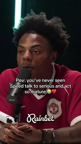 Pov: you’ve never seen Speed talk to serious and act so mature 😭❤️ #ishowspeed #ishowspeedclipz #fyp #viral #jonyoushaei 