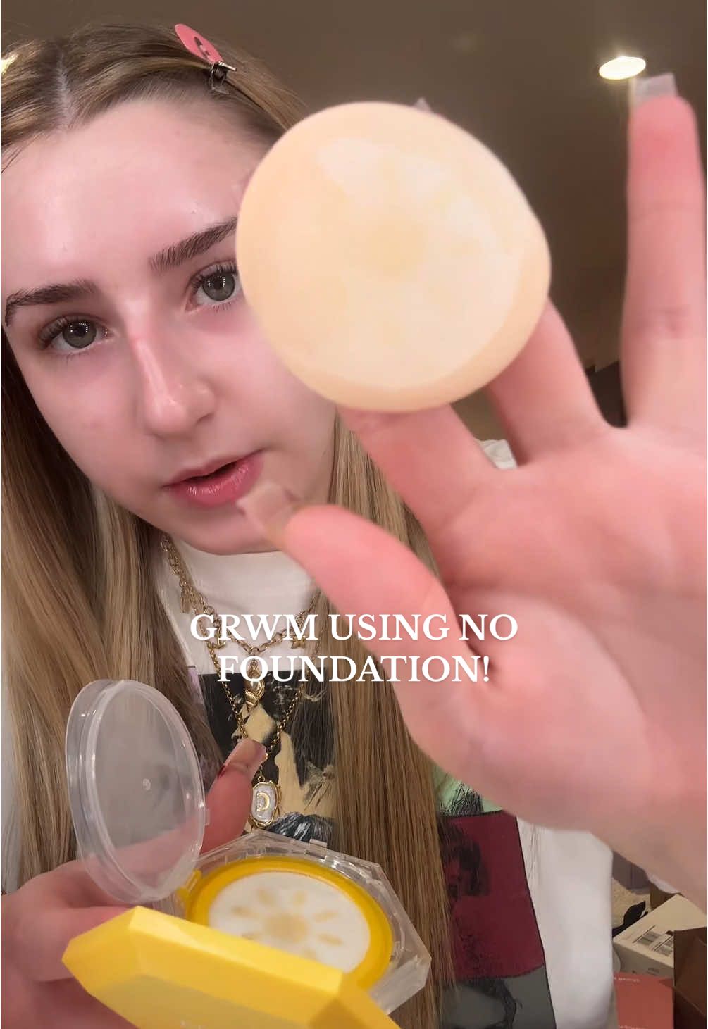 no makeup makeup using elroel sun cushion!! 🥰☀️ 🔗 is in my bio! #elroel #suncushion  #nomakeupmakeup #makeupbase #sunscreen #fyp #foryou #naturalmakeup #glowymakeup #tutorial #grwm #product #Vlog #getreadywithme #skincare #elroelsunscreen #elroelsuncushion #koreanspf